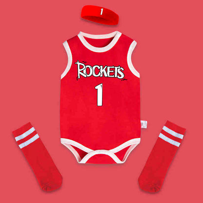 Basketball-Baby-Strampler (Socken gratis)