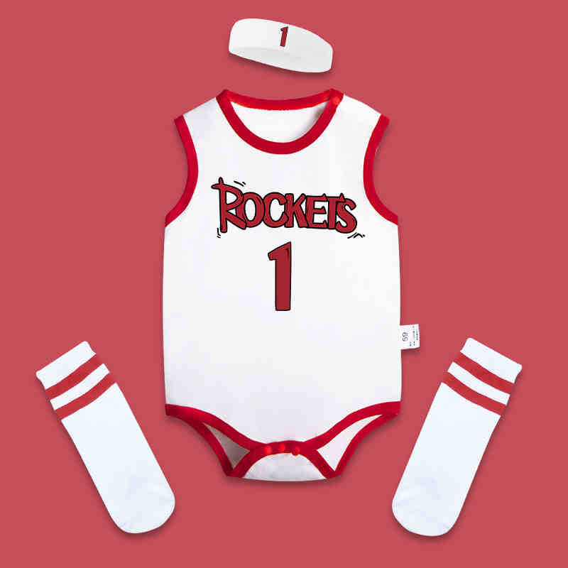 Basketball-Baby-Strampler (Socken gratis)