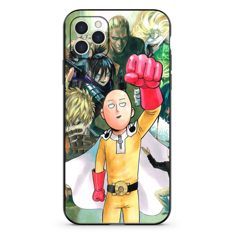 One Punch Man Anime Matte Schutzhüllen für Handys