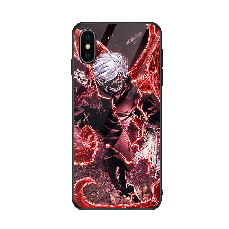 Anime Tokyo Ghoul Kaneki Ken Laser-Telefon-Hülle 