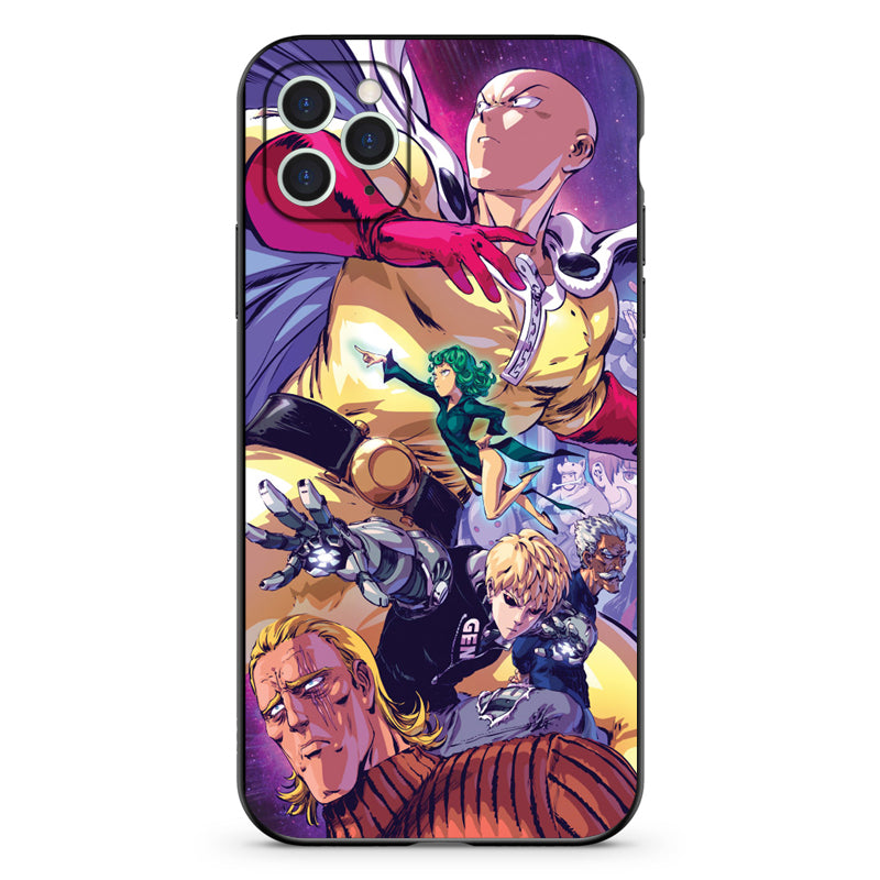 One Punch Man Anime Matte Protective Phone Cases