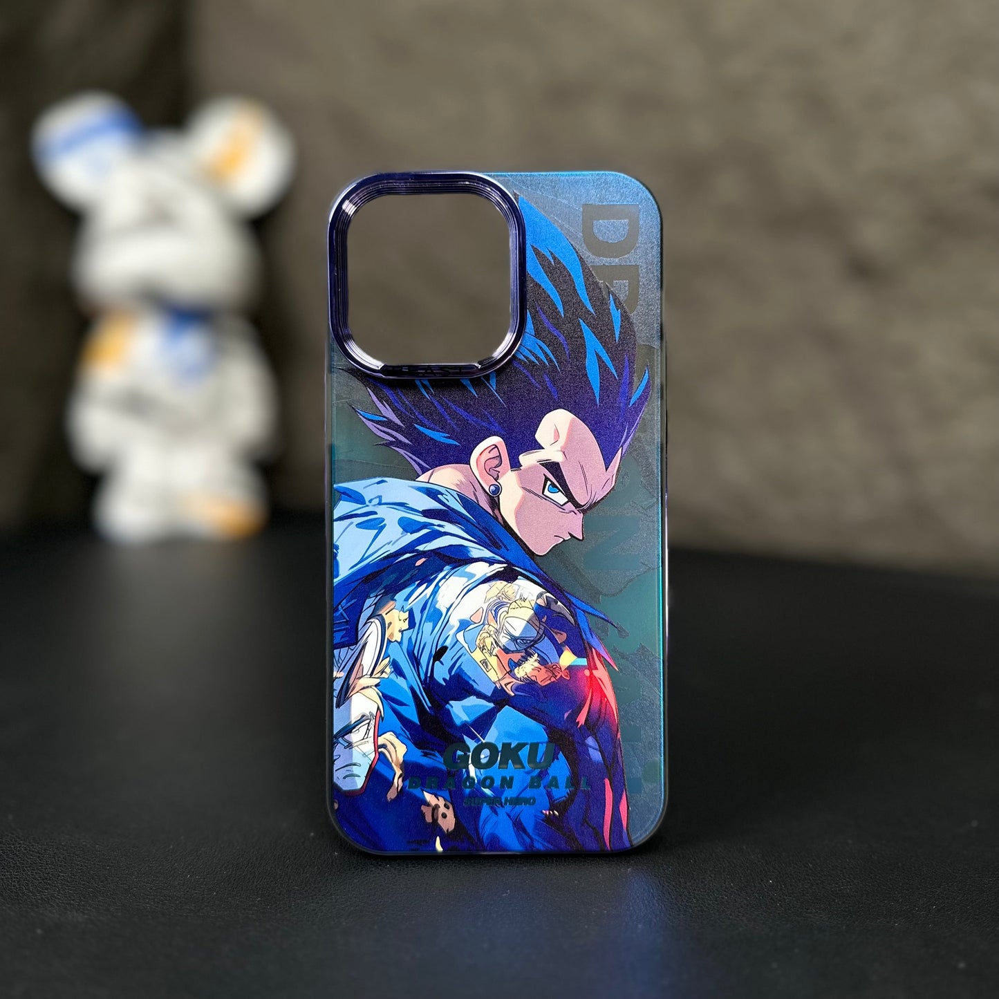 Fashion Anime Dragon Balls Gokus Laser Phone Case