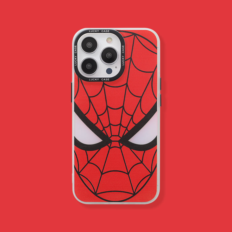 Bronzierender Marvel Spider-Man Iron Man Handyhülle