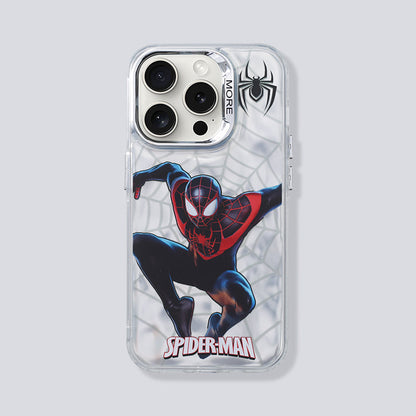 Bronzierender Marvel Spider-Man Iron Man Handyhülle