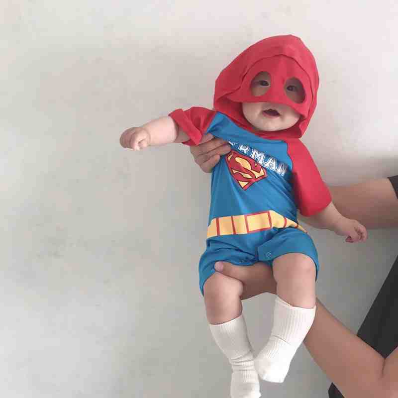 Langarm 0-18 monate Neugeborenen Cartoon Cosplay Baby Jungen Kleidung