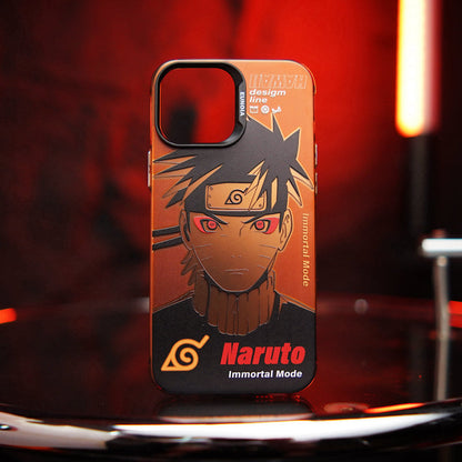 Anime creative hand-painted mobile phone case Naruto