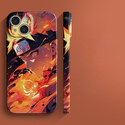 Anime creative hand-painted mobile phone case Naruto