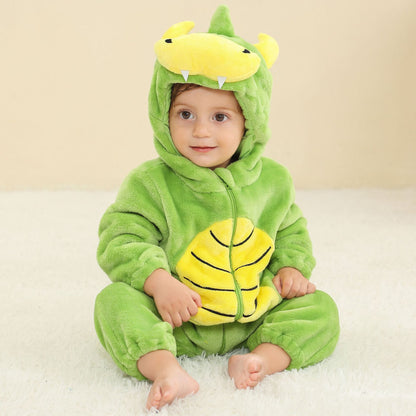 Manica lunga 0-18 mesi Neonato Cartone animato Cosplay Vestiti per bambini