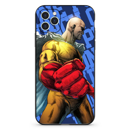 One Punch Man Anime Matte Protective Phone Cases