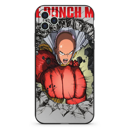 One Punch Man Anime Matte Schutzhüllen für Handys