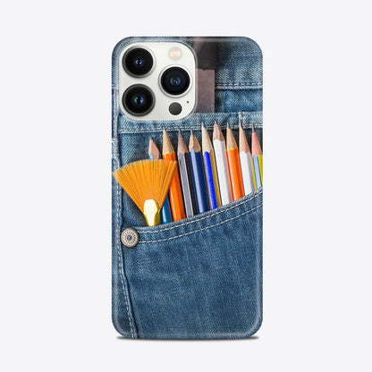 Ins Popular Brand Jeans Tools Phone Case