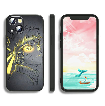 Anime creative hand-painted mobile phone case Naruto