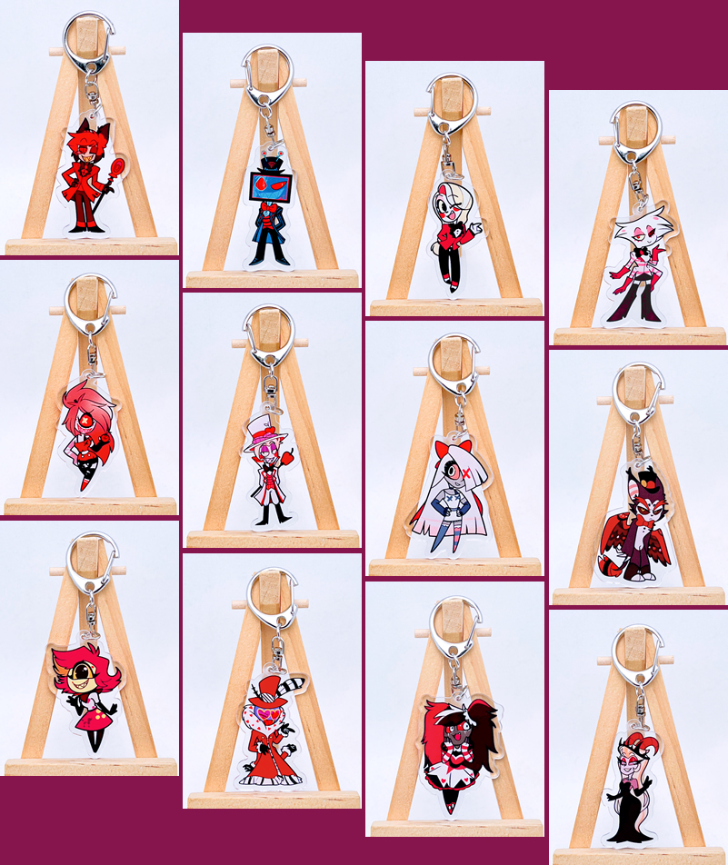 Hazbin Hotel Keychain