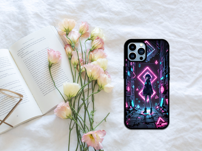 Neon Gamer’s Alley - Cyberpunk Vibes Phone Case