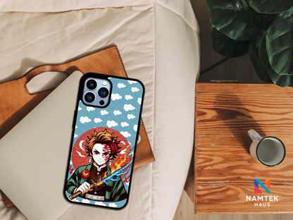 Tanjiro Kamado Demon Slayer Kimetsu No Yaiba - iPhone & Samsung Phone Case