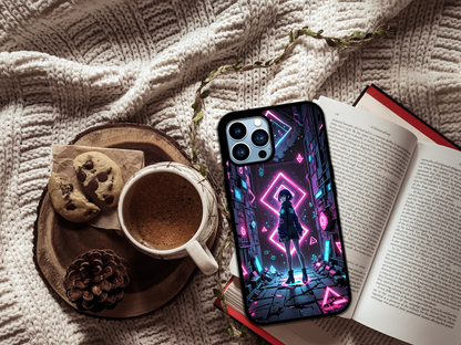 Neon Gamer’s Alley - Cyberpunk Vibes Phone Case