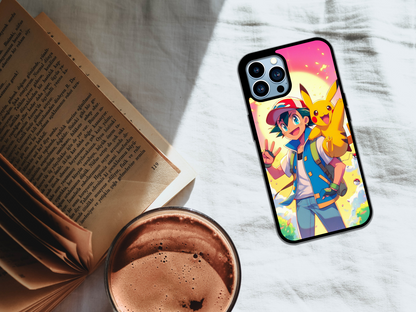 Ash Ketchup & Pikachu Phone Case