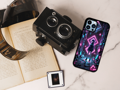 Neon Gamer’s Alley - Cyberpunk Vibes Phone Case