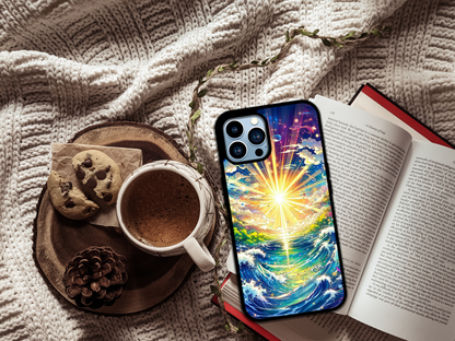 Solar Surge – Cosmic Ocean Phone Case