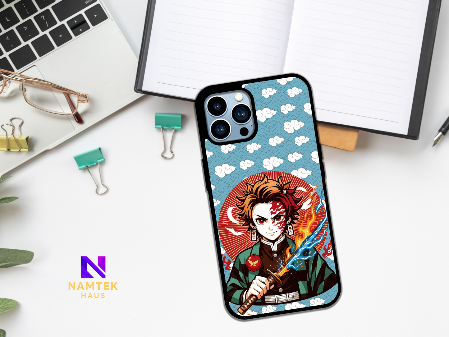 Tanjiro Kamado Demon Slayer Kimetsu No Yaiba - iPhone & Samsung Phone Case