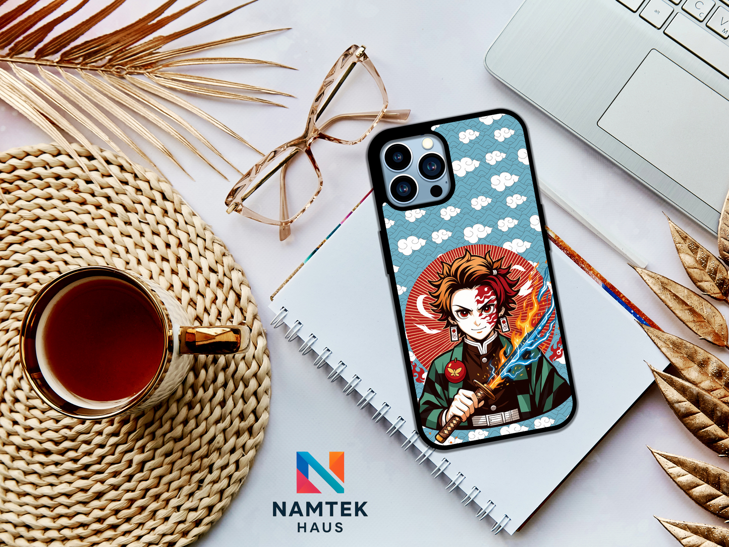 Tanjiro Kamado Demon Slayer Kimetsu No Yaiba - iPhone & Samsung Phone Case