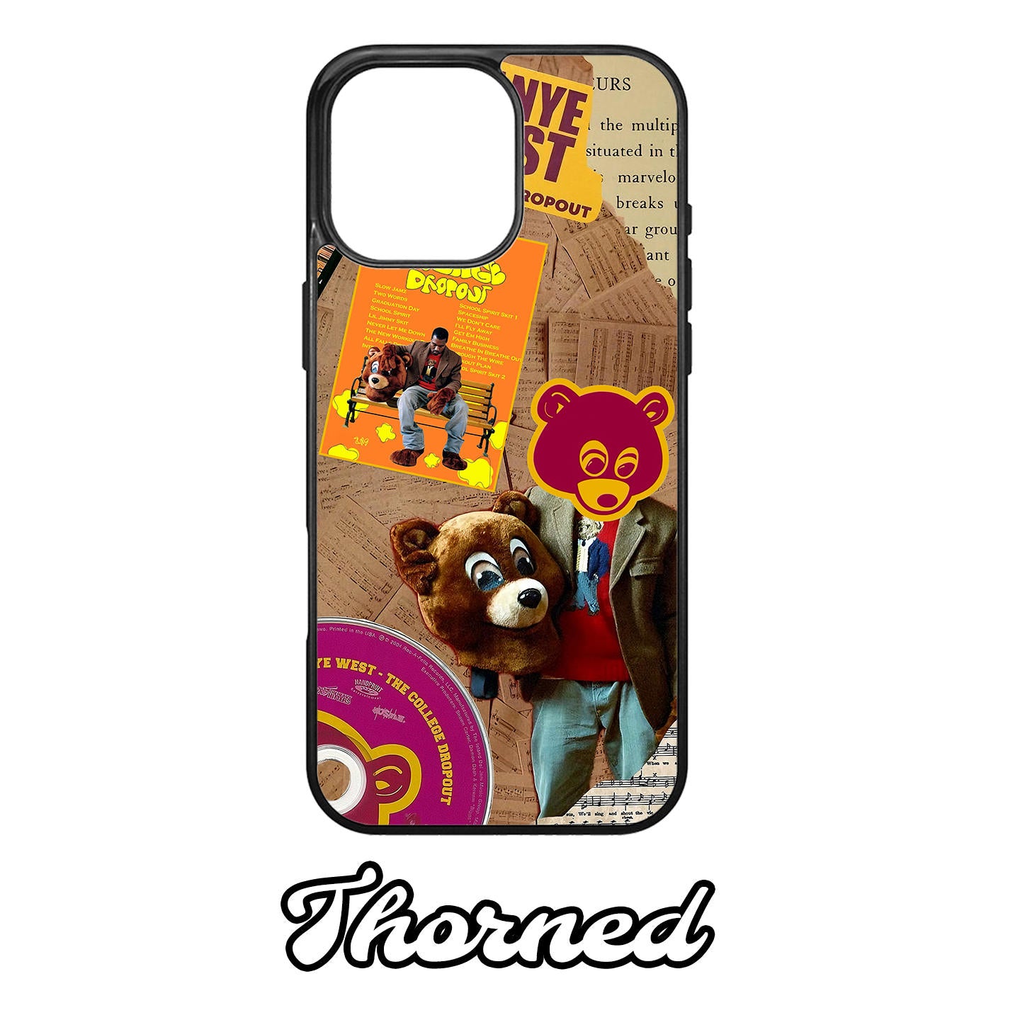 Kanye album cover, The College Gropout phone case