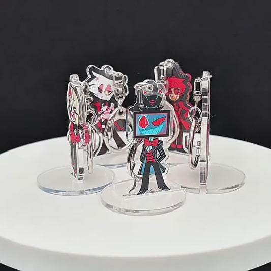 Hazbin Hotel Keychain